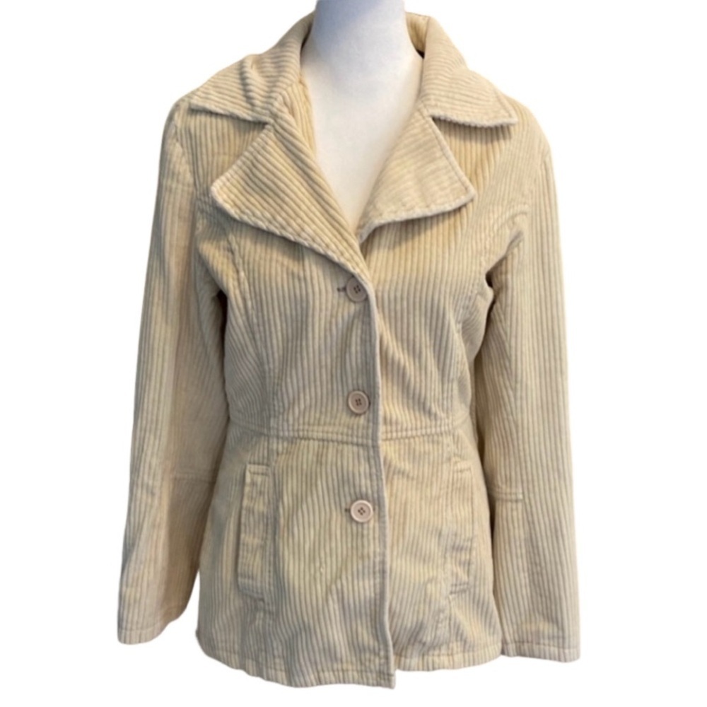 Blue Asphalt Cream Corduroy Blazer Tailored Fit. Size S. Excellent condition.